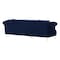 Armen Living Elegance Contemporary Sofa in Blue Velvet with Acrylic Legs LCEG3BLUE - alternate 2